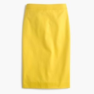 J.Crew No. 2 Pencil Skirt in Bi-Stretch Cotton